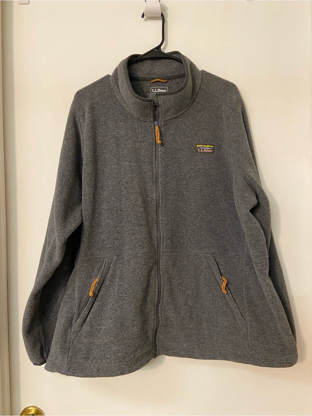 L.L. Bean Sweater Fleece Full-Zip Jacket 3X Plus Gray Women’s LL Bean Outdoor